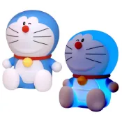 (店+)【Doraemon 哆啦A夢】小夜燈 拍拍燈 床頭燈 燈 捏捏燈 一拍即亮 護眼柔光解壓 公仔 玩具 解壓 擺件 兒童夜燈 送禮 生日 禮物 #2