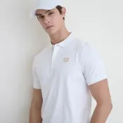 【GIORDANO 佐丹奴】男裝短袖POLO衫 Liquid Touch系列(01 標誌白)