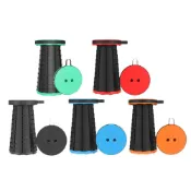 (店+)【拼創生活】螺旋伸縮凳2張(多色任選;露營椅/登山椅/折疊椅/沙灘椅/釣魚椅/椅凳/小椅子)
