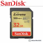 水世界3C 【中壢NOVA-水世界】SanDisk Extreme SDHC 32G【U3 R100MB W60MB】記憶卡 公司貨