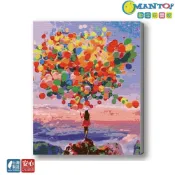 (店+)【Manto】台灣製DIY數字油畫-未來有你|超取專用大小