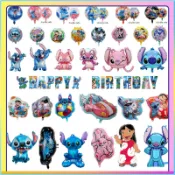 [史迪奇氣球]星際寶貝氣球 生日氣球 安琪氣球 626氣球 Lilo氣球 生日氣球 RIFO