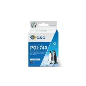 【G&G】for CANON 黑色 PG-740XL/PG740XL 高容量相容墨水匣(適用 PIXMA MG2170/MG3170)