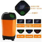 【淋浴器蓮蓬頭】便攜測溫露營洗澡戶外淋浴電動花灑智慧調溫USB衝電增壓露營旅行深氣