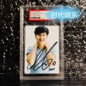 JJ收藏應援小物🎤林俊傑周邊 應援 林俊傑親筆簽名照3寸帶硬殼卡鉆直發 林俊傑小卡周邊收藏送禮 58f