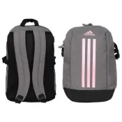ADIDAS 大後背包-雙肩包 肩背包 旅行包 愛迪達 JX8743 鐵灰亮粉