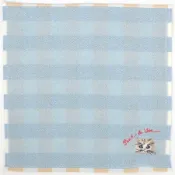 日本 PAUL & JOE 純棉手帕巾/ Gypsy Embroidery Blue eslite誠品