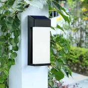千織屋 新款太陽能燈LED燈具戶外花園景觀燈防水庭院壁燈檯階燈裝飾燈LED燈照明燈小夜燈太陽能牆壁燈太陽能圍牆燈