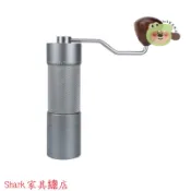Shark家具/【鋁閤金機身】精品2代外調手搖磨豆機手衝意式家用咖啡豆研磨機cnc磨芯 三軸承