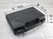 2館 iGUN 手槍盒 塑膠 槍盒 ( 槍箱槍包槍袋手拿包M92 PPQ GLOCK M1911左輪 沙漠之鷹 鎮暴槍