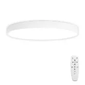 【月樺燈飾】吸頂燈 LED智能遙控節能燈 50CM 3600lm遙控-節能款(5-7坪/防頻閃/無線遙控/三色無極調光)