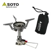 達益購 日本SOTO 輕量化登山爐/攻頂瓦斯爐 SOD-320 電子點火 野營高山爐 露營野炊爐頭