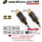 伽利略 HDMI 4K@60Hz AOC 光纖線 (10~100米) HDMI光纖線 大量請聊聊訊問