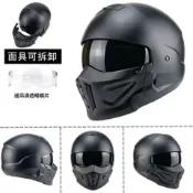 造型安全帽 黑蠍子安全帽 黑武士安全帽 蠍子安全帽 頭盔複合式 機車款安全帽 高清防曬 四季通用 防寒保暖 時尚百搭