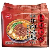 (超取限7/宅配限21)味丹 美味小舖牛肉湯麵(72gx5包/組)[大買家]