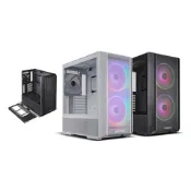 (店+)【LIAN LI 聯力】LIAN LI聯力 LANCOOL 216 RGB 黑色/白色 E-ATX/可拆式頂部支架/透側/電腦機殼