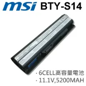 筆電達人 MSI 6芯 BTY-S14 日系電芯 電池 FR400 FR600 FR610 BTY-S14 BTY-S15 GE60 GE70 CR41 CR61 CR70 CX61 CX70 MS-1759 GE70 2QD GE70 2PE GE70 2PC GE70 GP60 2PC 2PE 2PF 2PG 2PL 2QD 2QE 2QF CX41 CX61 MS-16GD CX70 GP60 2QE#C032