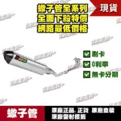 [極速傳說]Akrapovic 蠍子管YAMAHA T-MAX 530/TMAX 530 前白鐵+尾段鈦