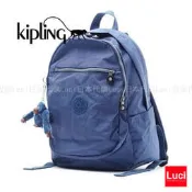 KIPLING CLAS CHALLENGER 15016 爵士藍 A4 後背包 書包 小猴子 LUCI日本代購