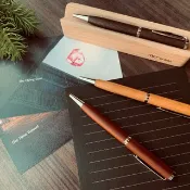 MicForest --原木原子筆--台灣檜木、紅酸枝、雞翅木
