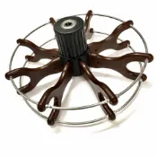 魚信子釣具～八掛輪 電木牛車輪  捲線器 強化塑膠 前打 橘色 不鏽鋼 電木
