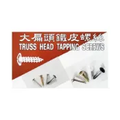 (店+)鍍五彩 鍍鎳 黑白色 1/8*5/8 M3 大扁自攻螺絲 鐵板牙 大扁頭螺絲 家具螺絲 木工螺絲 鐵皮螺絲 烤漆螺絲