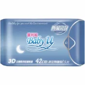 來易購 寶貝妮 親膚3D 衛生棉 42cm 5片