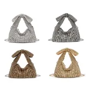 【Sp house】炫彩蝴蝶結滿鑽華麗鍊條派對肩背手提包(7色可選)