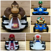 [老傑雜賣]二手 麥當勞玩具【瑪利歐賽車】/Super Mario/馬力歐/玩具/麥當勞/老玩具/路易/庫巴/金剛