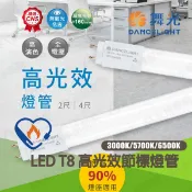 永光照明 〖舞光〗LED T8 高光效燈管 節能標章 玻璃燈管 日光燈管 2尺 4尺 CNS認證 節標燈管 室內專用 LED-T8%-ESR1