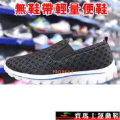 寶瑪士PROMARKS MIO3612-95 黑X藍 無鞋帶輕量便鞋【無鞋帶，方便穿脫】202P