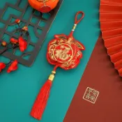 春節裝飾紅辣椒掛件燈籠 新年佈置中國風室內客廳喬遷過年裝飾品 家居年貨應景小物