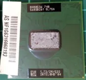 Intel Centrino Dothan Pentium M 740 1.73GHz/2M/533 筆電CPU