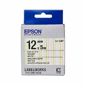 Lyre ishop EPSON Pattern系列 LK-4EBY 繽紛糖果 12mm 標籤帶 C53S654465 適用 LW-200KT/220DK/K200BL/400/K400/C410/K420/500/600/700/900P/Z900/1000P