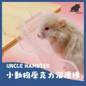 《大寶寶B&B》勞叔小動物壓克力溜滑梯 大面寬爬梯 倉鼠爬梯 造景爬梯 黃金鼠 老公公鼠 溜滑梯 倉鼠 倉鼠傢俱 科養