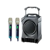 【MIPRO】MA-707 附CD.USB+2手握麥克風240H(專業型最新2.4G無線手提式擴音機)