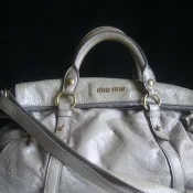 【老時光 OLD-TIME】早期二手老包MIU MIU肩背包手提包