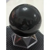 臻品水晶～天然泰國龍宮舍利～老料黑金剛舍利球～開運 招財 避兇邪 趨吉利 正磁場 能量石