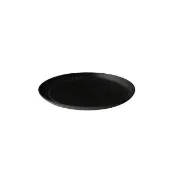 【STAUB】DINING LINE 靜謐黑圓形陶瓷餐盤15cm(德國雙人牌集團官方直營)