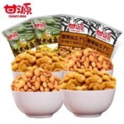 甘源牌 蠶豆 瓜子仁 蟹黃味 蟹黃蠶豆 蟹黃瓜子仁 138克 500克 年貨 無花果 黑加侖 堅果 果乾 化核果 酸梅粒