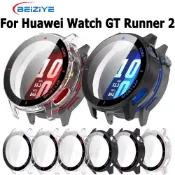 適用於Huawei Watch GT Runner 2保護殼玻璃全智能手錶屏幕保護膜保險槓外殼