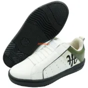 ROYAL 06541-049 白X黑X綠 ICON 2.0 頂級頭層牛革無鞋帶休閒鞋【有12、13號】302R