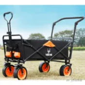 【✨現貨 廠家直銷✨】寵物推車 狗狗推車 狗代步手推車 貓咪泰迪外出中大型狗露營拉車 輕便可折詁分離 外出露營推車