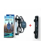 IPO新款【電子控溫防爆 加溫器 100w】水族 魚缸 保溫器 加溫棒、加熱器、加熱管、加溫管 保護套，定溫 加溫