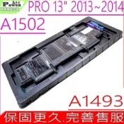 APPLE A1493 電池適用 蘋果 MacBook Pro 13 A1502 2013~ 2014 年中 MGX72xx/A  MGX82xx/A MGX92xx/A EMC 2875