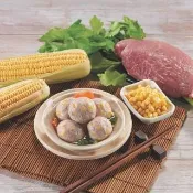 【海瑞摃丸】(任選專區)玉米豬肉摃丸(300g/包;鍋物/火鍋/湯底/火鍋料/火鍋摃丸)