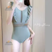🏖️渡假必備🏖️2026新款游泳衣女連體平角保守 顯瘦遮肚性感溫泉氣質學生 度假泳裝
