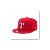 (店+)【NEW ERA】AG Life NEW ERA MLB 德州 遊騎兵 59FIFTY 正式球員帽 通用 活力紅 棒球帽