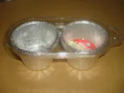 名仕  1222  鋁箔蒸蛋杯  (8入)  鋁箔容器  鋁箔料理盒  台灣監製