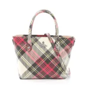 【DOKODEMO】【二手】Vivienne Westwood迷你托特包，SAFFIANO BIOGREEN，4204007TUS0012O101 ，RED/白/其他色，兩用單肩包